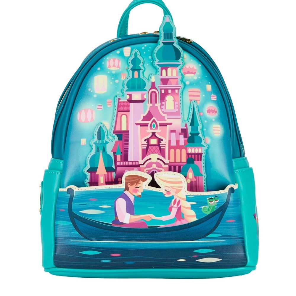 Loungefly Tangled Rapunzel Floating Lanterns Backpack Disney